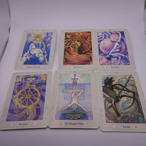 Aleister Crowley Thoth Tarot Deck In Small Card Size Complete 80-Card Tarot Deck - Picture 8 of 16